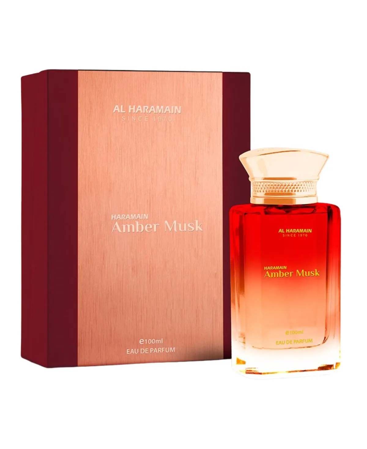 Al Haramain Amber Musk Eau de Parfum EDP Spray for Unisex 3.4oz 100ml - UPC: 6291100130634