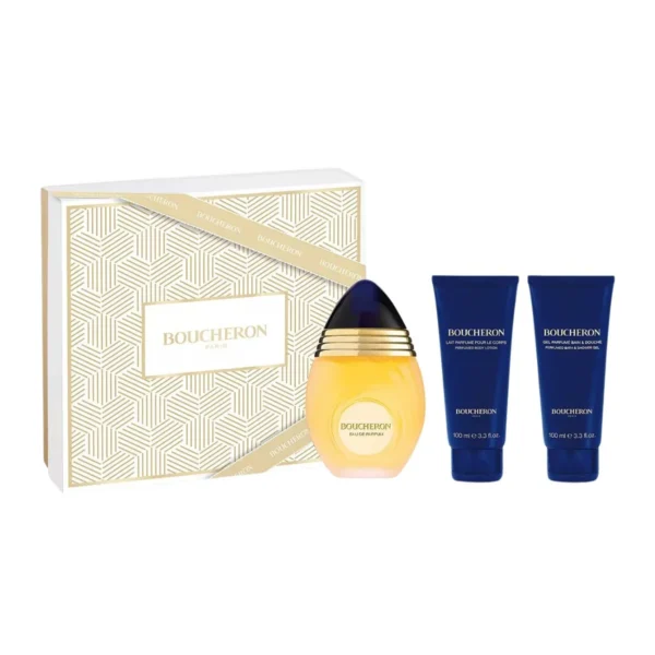 Boucheron Boucheron Gift Set 3 pcs Eau de Parfum EDP Spray for Women 3.4oz 100ml - UPC: 3386460127455