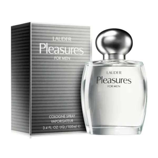 Estee Lauder Pleasures Cologne EDC Spray for Men 3.4oz 100ml - UPC: 27131521433