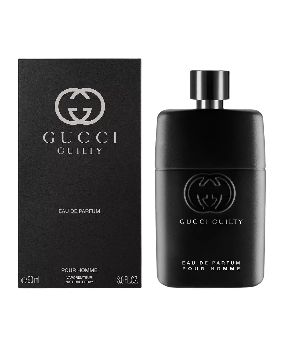 Gucci Guilty Pour Homme Eau de Parfum EDP Spray for Men 3oz 90ml - UPC: 3614229382129