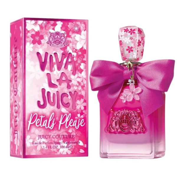 Juicy Couture Viva La Juicy Petals Please Eau de Parfum EDP Spray for Women 3.4oz 100ml - UPC: 719346260053