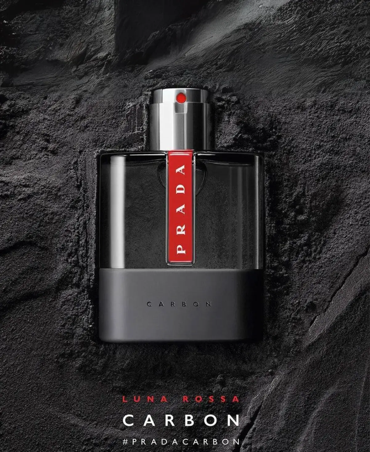 Prada Luna Rossa Carbon Eau de Toilette EDT Spray for Men