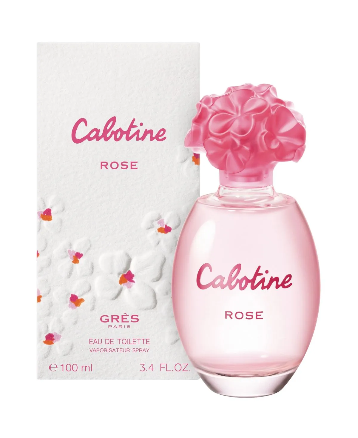 Parfums Gres Cabotine Rose Eau de Toilette EDT Spray for Women 3.4oz 100ml - UPC: 7640111492108