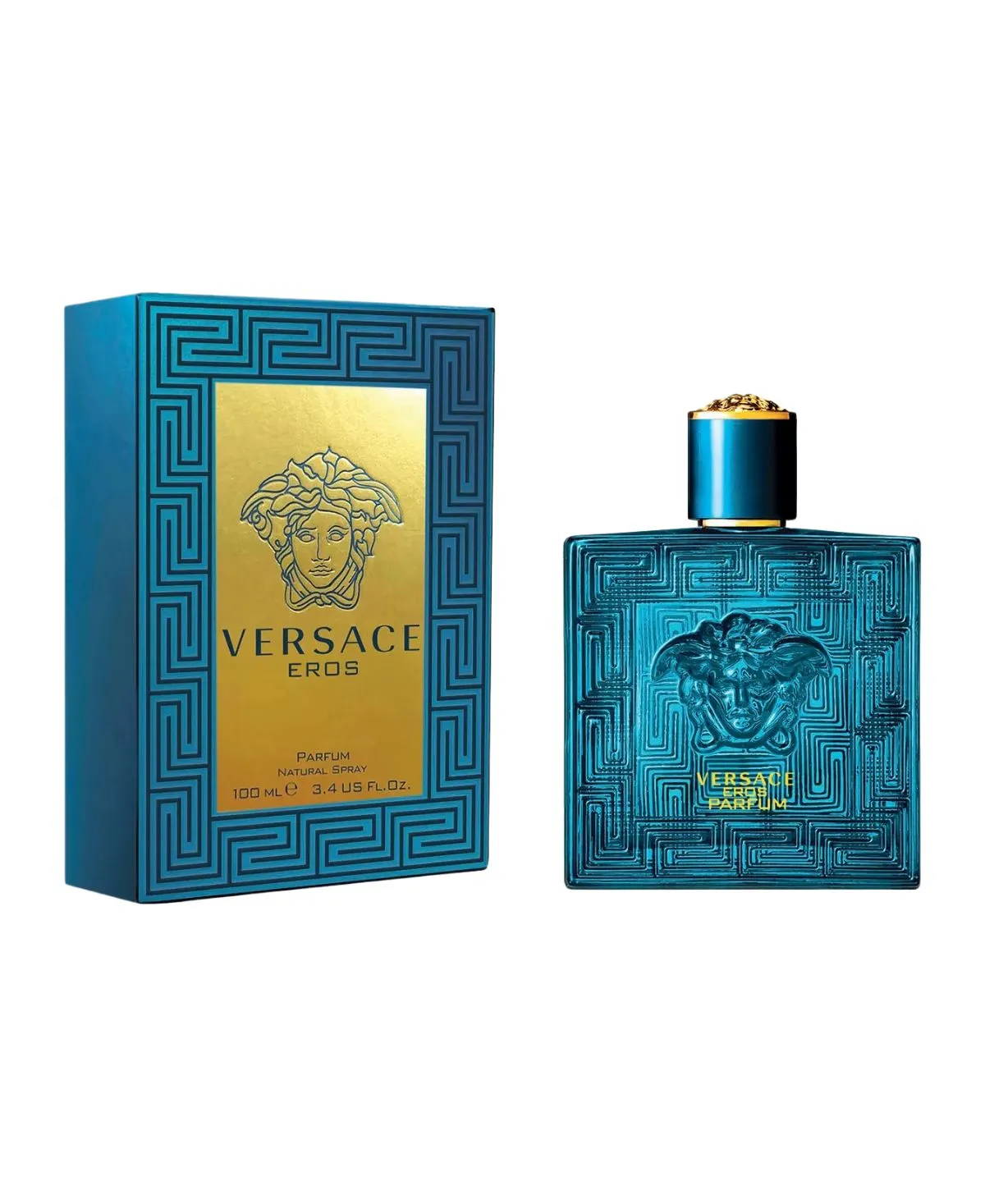 Versace Eros Parfum Spray for Men 3.4oz 100ml - UPC: 8011003872077