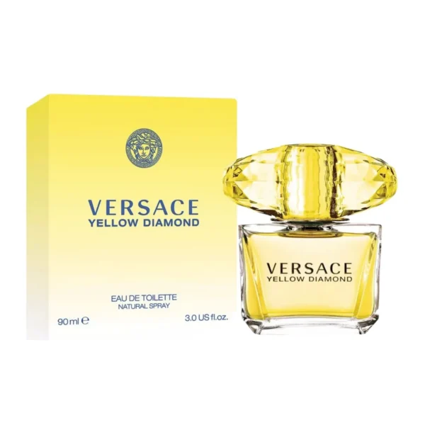 Versace Yellow Diamond Eau de Toilette EDT Spray for Women 3oz 90ml - UPC: 8011003804566