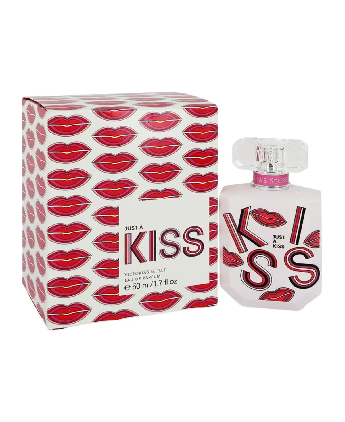 Victoria's Secret Just a Kiss Eau de Parfum EDP Spray for Women 1.7oz 50ml - UPC: 0667550727346