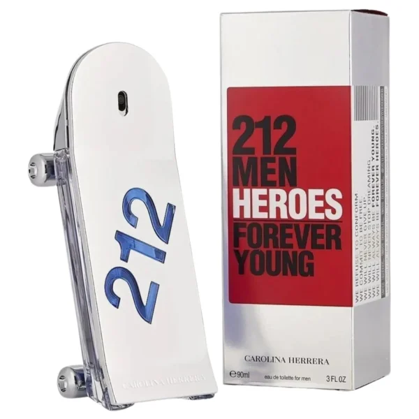 Carolina Herrera 212 Men Heroes for Men Eau de Toilette (EDT) Spray 3 oz (90 ml) 8411061972656