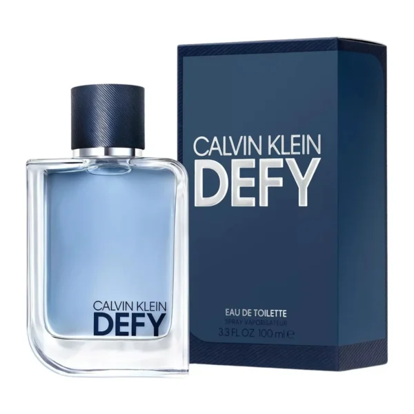 Calvin Klein Defy Eau de Toilette EDT Spray for Men 3.4oz 100ml - UPC: 3616301296669