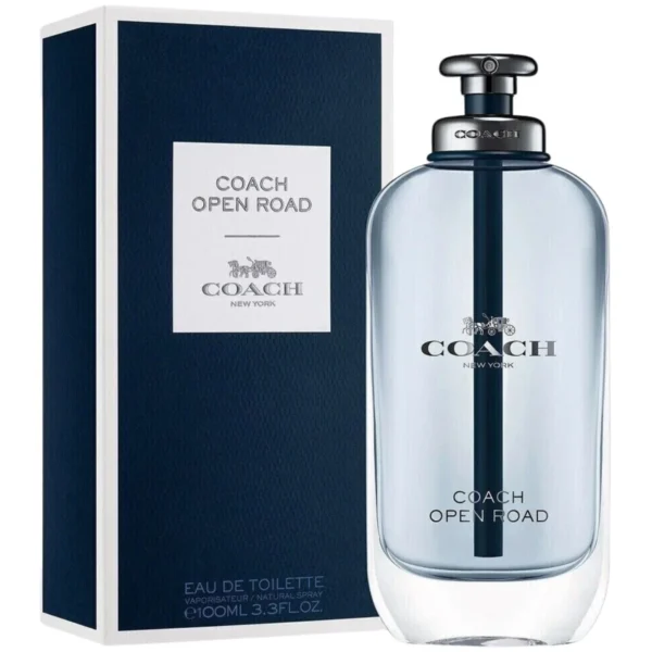 Coach Open Road Eau de Toilette EDT Spray for Men 3.4oz 100ml - UPC: 3386460126625