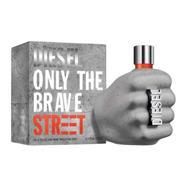 Diesel Only the Brave Street Eau de Toilette EDT Spray for Men 4.2oz 125ml - UPC: 3614272320833