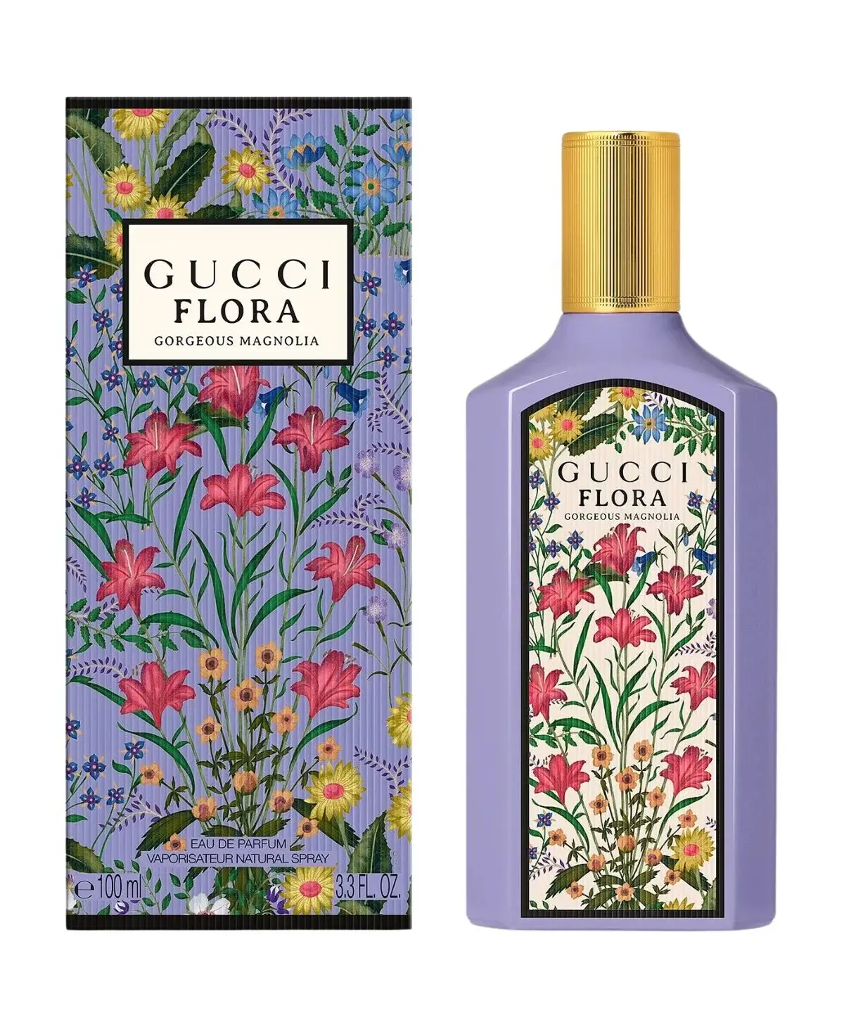 Gucci Flora Gorgeous Magnolia Eau de Parfum EDP Spray for Women 3.4oz 100ml - UPC: 3616303470791