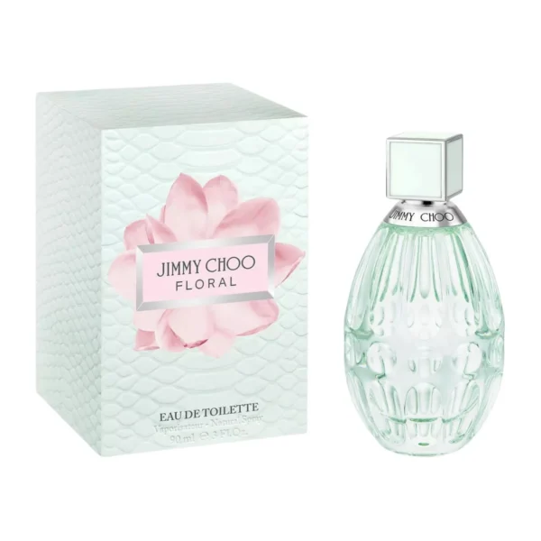 Jimmy Choo Floral Eau de Toilette EDT Spray for Women 3oz 90ml - UPC: 3386460103688