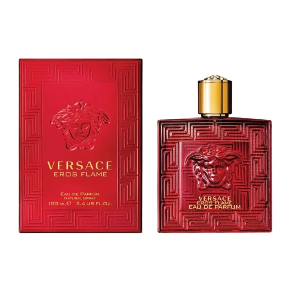 Versace Eros Flame Eau de Parfum EDP Spray for Men 3.4oz 100ml - UPC: 8011003845354