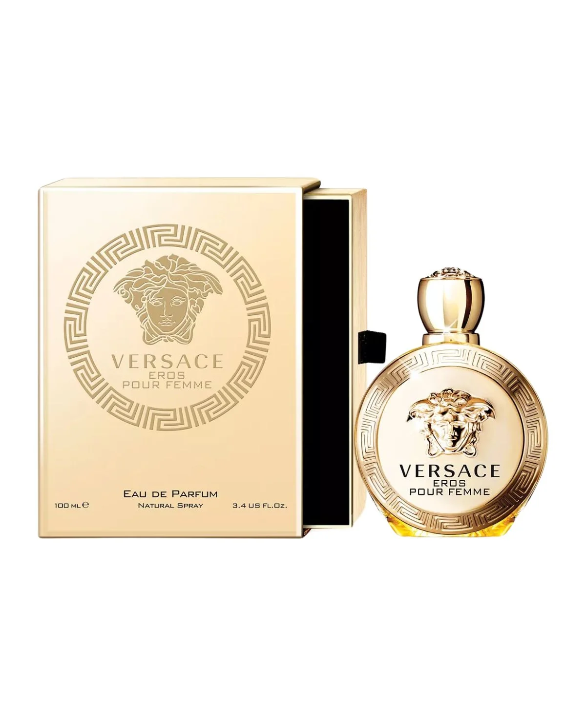 Versace Eros Pour Femme Eau de Parfum EDP Spray for Women 3.4oz 100ml - UPC: 8011003823536