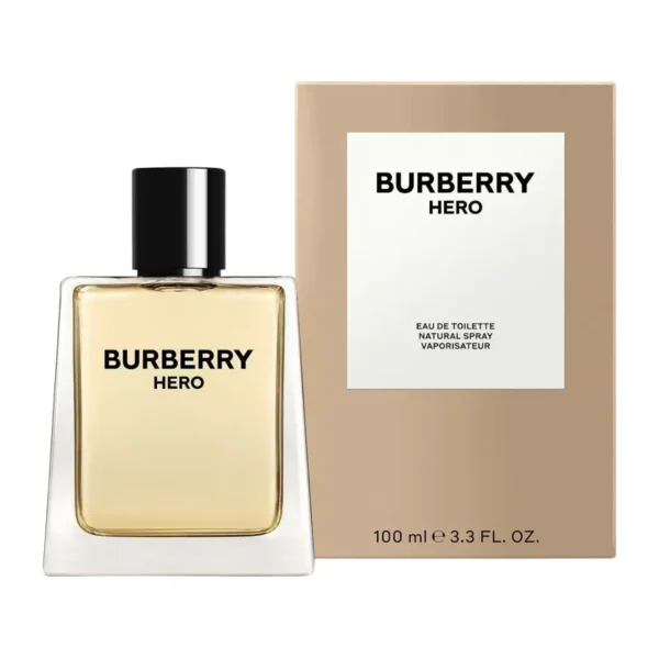 Burberry Hero Eau de Toilette EDT Spray for Men 3.4oz 100ml - UPC: 3614229820799