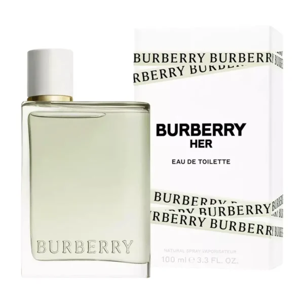 Burberry Her Eau de Toilette EDT Spray for Women 3.4oz 100ml - UPC: 3616301975755