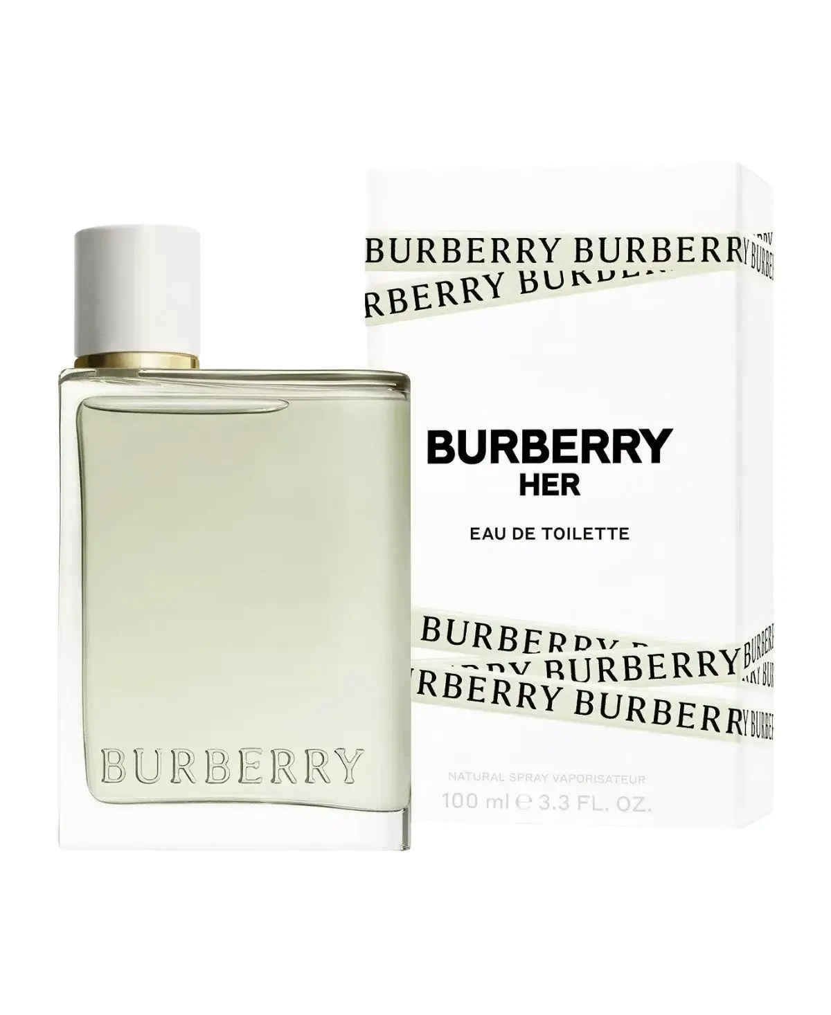 Burberry Her Eau de Toilette EDT Spray for Women 3.4oz 100ml - UPC: 3616301975755