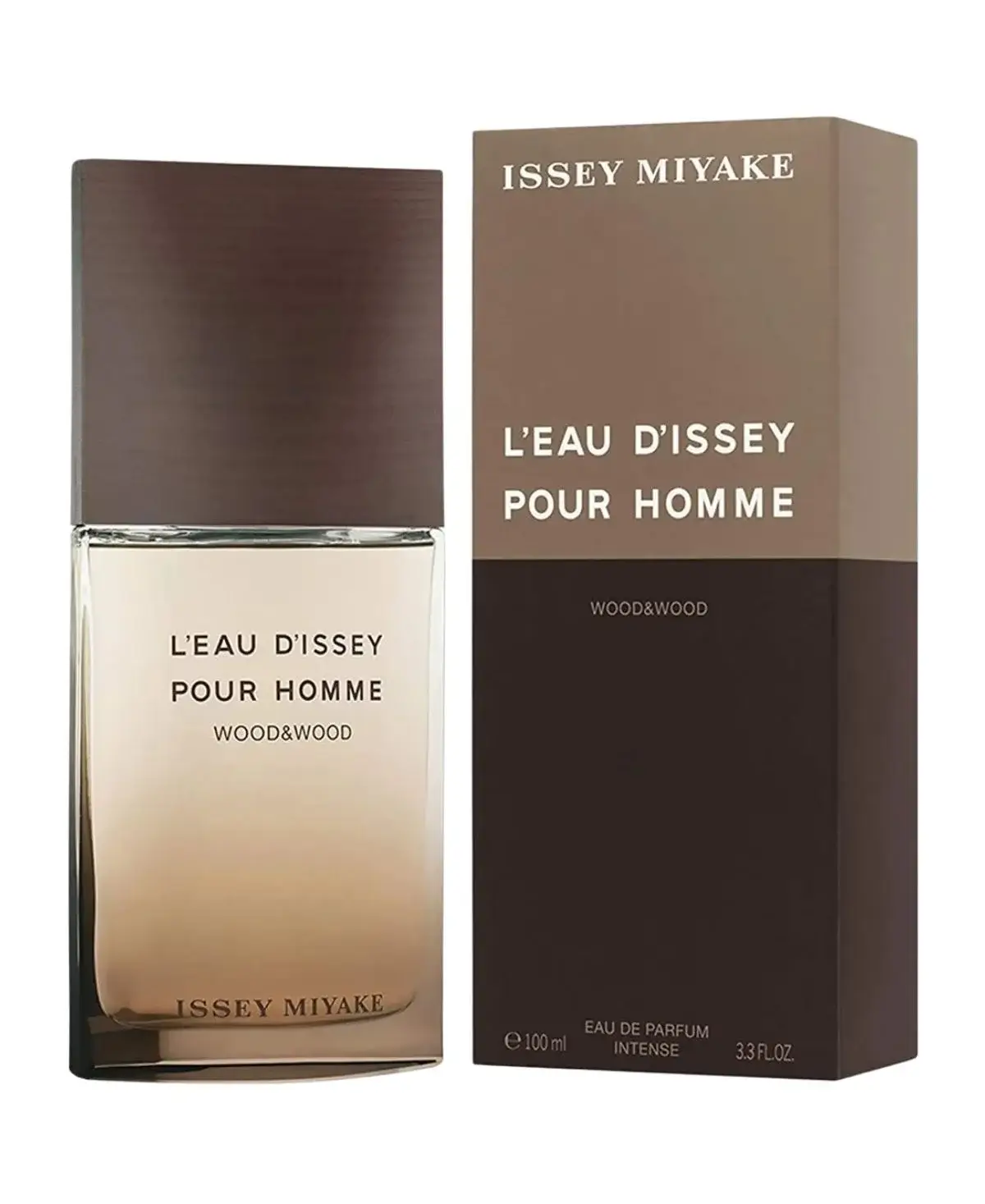 Issey Miyake L'Eau d'Issey Pour Homme Wood & Wood Intense Eau de Parfum EDP Spray for Men 3.4oz 100ml - UPC: 3423478509351