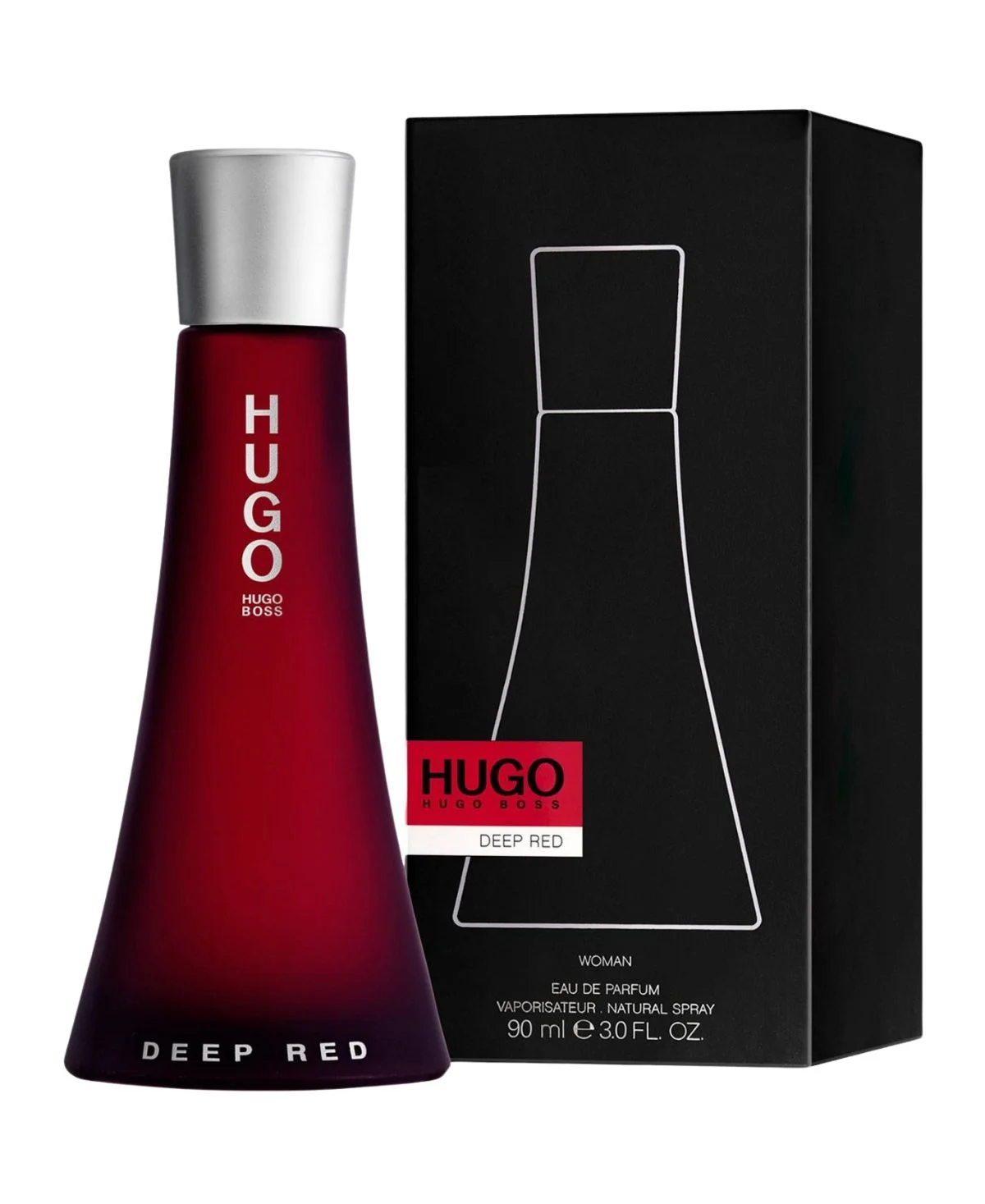 Hugo Boss Deep Red Eau de Parfum EDP Spray for Women 3oz 90ml - UPC: 737052683553