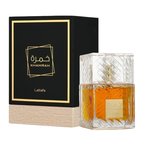 Lattafa Khamrah Eau de Parfum EDP Spray for Unisex 3.4oz 100ml - UPC: 6291108737194