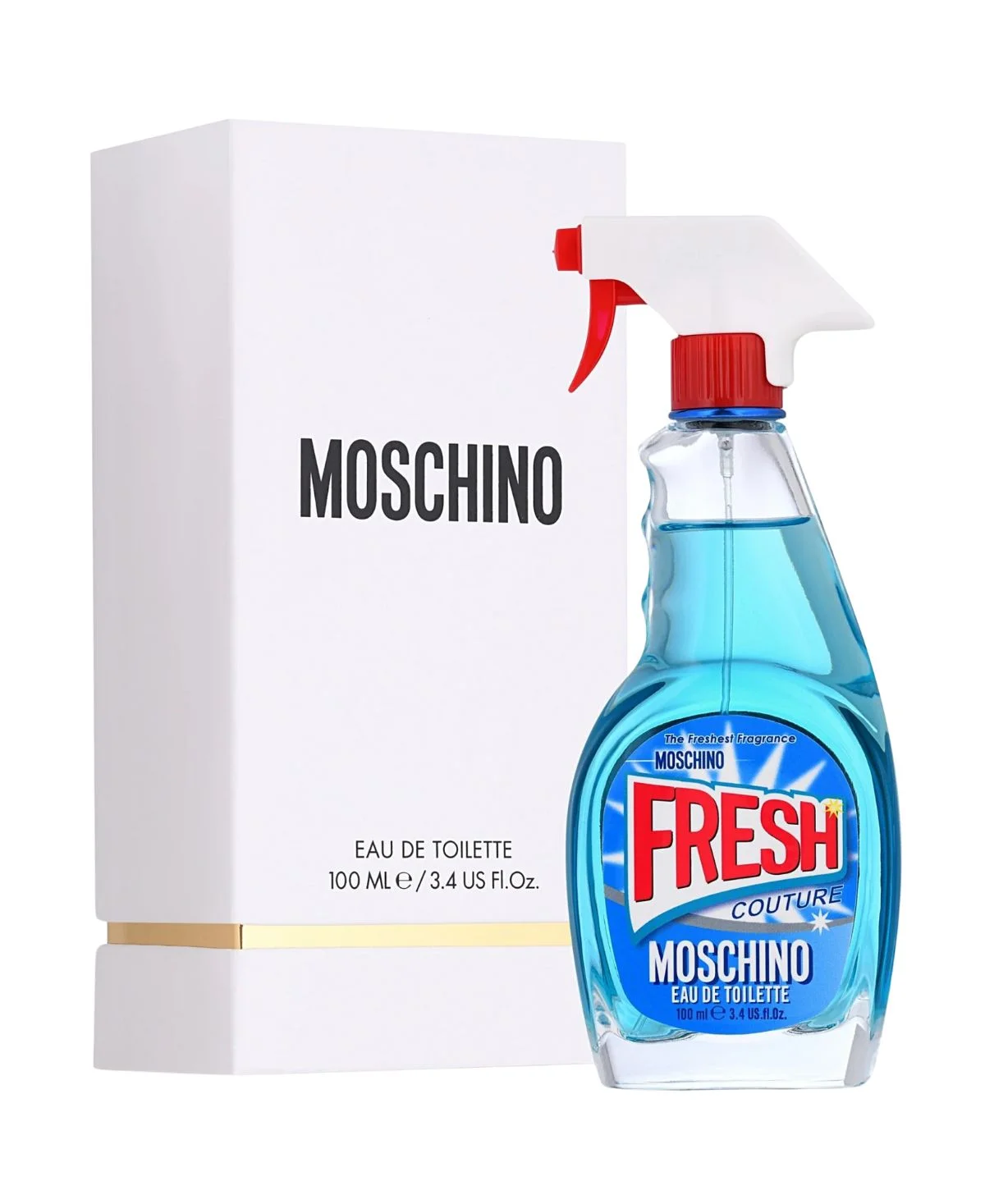 Moschino Fresh Couture Eau de Toilette EDT Spray for Women 3.4oz 100ml - UPC: 8011003826711