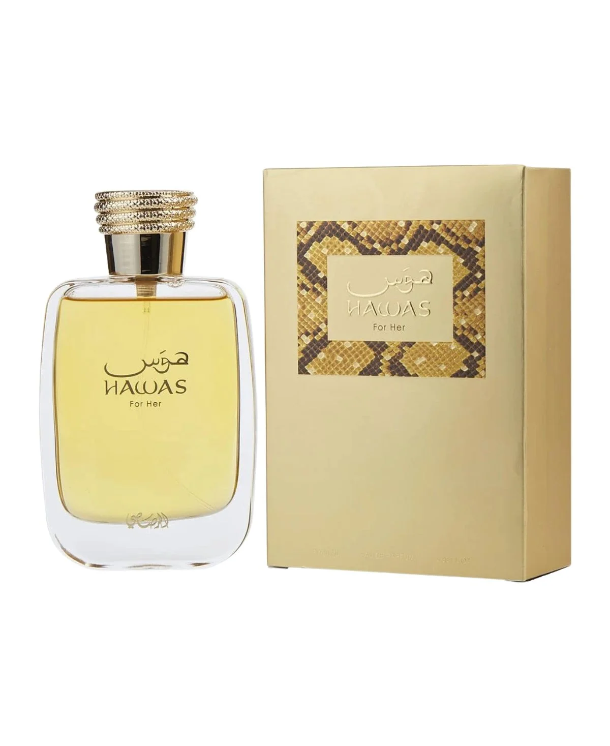 Rasasi Hawas For Her Eau de Parfum EDP Spray for Women 3.4oz 100ml - UPC: 614514331019