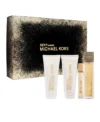 Michael Kors Sexy Amber 4 pcs Gift Set Eau de Parfum EDP Spray for Women 3.4oz 100ml - UPC: 850049716482