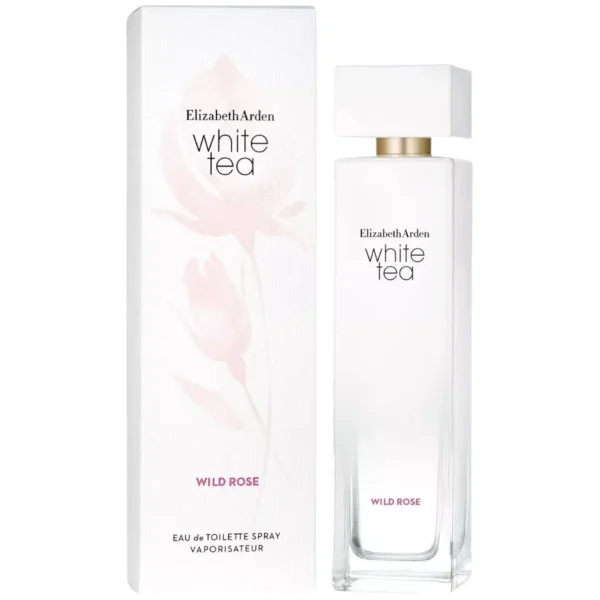 Elizabeth Arden White Tea Wild Rose Eau de Toilette EDT Spray for Women 3.4oz 100ml - UPC: 085805228422