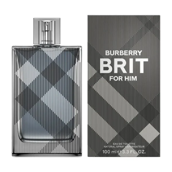 Burberry Brit Eau de Toilette EDT Spray for Men 3.4oz 100ml - UPC: 3614226905154